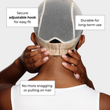 Sheer-Skyn Wig Grip Cap • Beige • Pack of 2 Caps