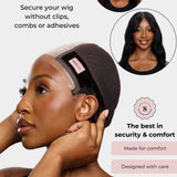Sheer-Skyn Wig Grip Cap • Brown • Pack of 2 Caps