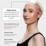 Sheer-Skyn Wig Grip Cap • Anti-Slip, Glueless and Comfortable