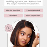 Velvet Rose Lace Melt Wand™ • Refillable Applicator (Sold Empty)